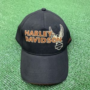 Eagle Harley Davidson Adjustable Hat